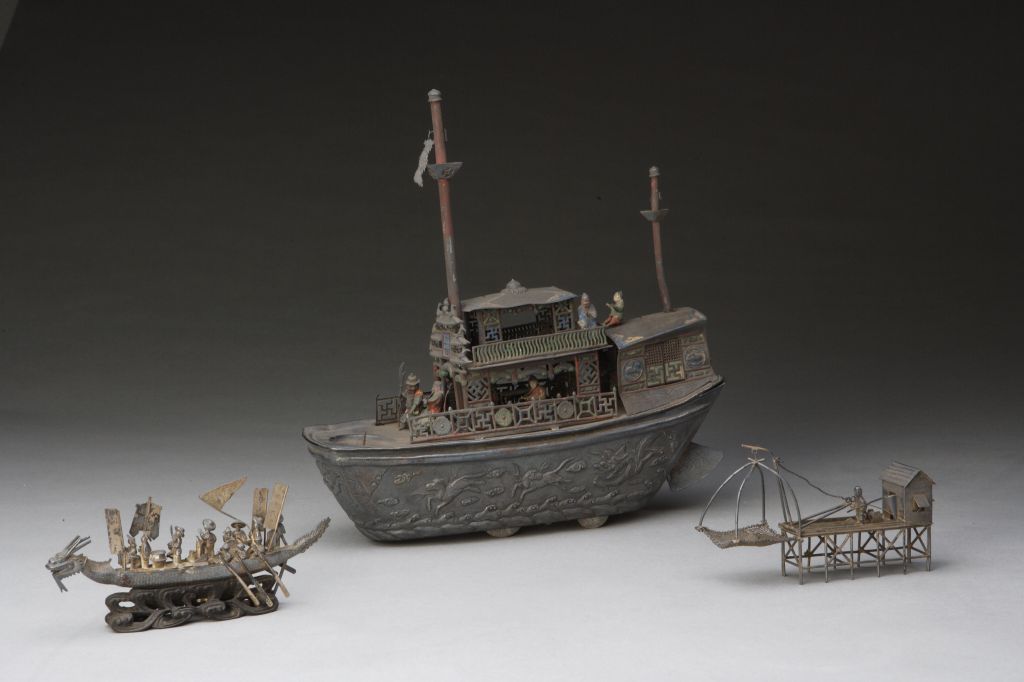 图片[1]-Small silver boat-China Archive